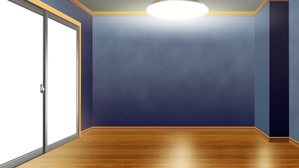 Fototapeta premium 家具の無いワンルーム