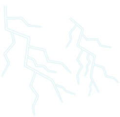 A striking abstract illustration featuring jagged light blue lightning bolts or electric current patterns. Ideal for dynamic energy, power, and digital design concepts.