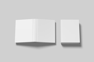 Book Cover Blank Mockup