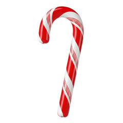 Obraz premium Red and White Candy Cane Christmas Sweet