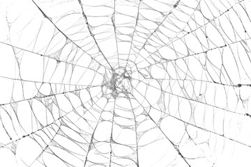 Obraz premium Spiderweb with intricate patterns, a natural wonder