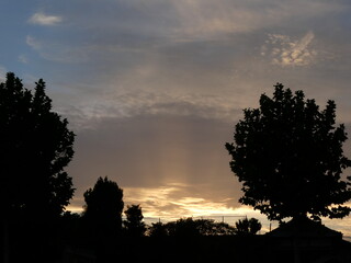 美しい夕焼け空