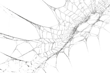 Spiderweb, a delicate and intricate natural structure