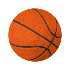 basketball ball isolated on white