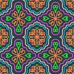 Seamless pattern flower