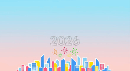 2025 New year vector banner