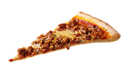 Three Happy Children Sitting on Christmas Gifts Isolated on White Background