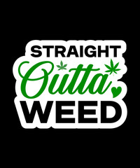 Weed Sticker SVG ,Marijuanna Svg, Smokings Svg,Weed SVG