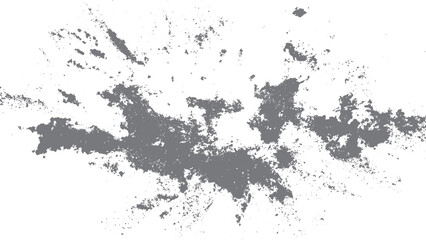 Vector Illustration. Black isolated on white background.  Rustic grunge vector texture with grain and stains. 