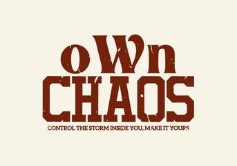 Retro college varsity typography motivational quote slogan with grunge effect for jersey, t-shirt, or wall art design - Vector