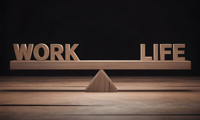 Find work life balance and harmony with this stunning concept, balancing career and personal life for business success and wellbeing today