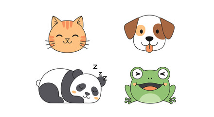 dog and cat icons