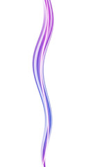 Abstract flowing waves of purple, pink, and white liquid on a deep green background