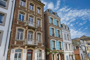 Saint-Valery-sur-Somme, typical houses