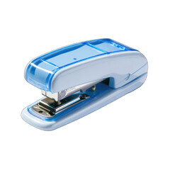 Blue and white stapler, office supply