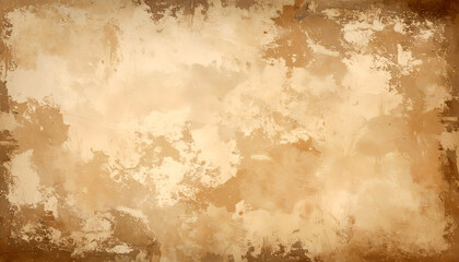 Vintage Paper Texture Background, Old Parchment with Stains and Grunge Effect