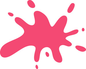 Abstrac Fluid Splash Shape
