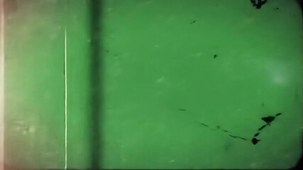 Vintage film overlay with authentic dust scratches and grain on a green screen background perfect for adding an old movie effect or retro aesthetic to modern video projects and creative content.