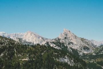 snow covered mountain