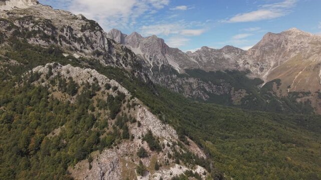 Fly with me along the Albanian mountain scene during Summer and early Autumn season and develop the new Balkan hike trails
