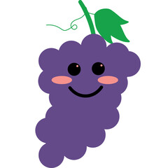 Cute Fruit Illustration 