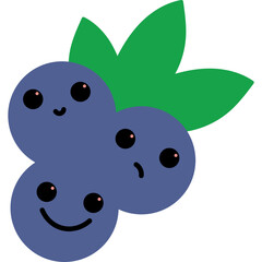 Cute Fruit Illustration 