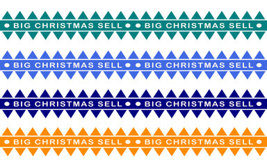 A set of packaging sell stripe sticker logo design illustration 