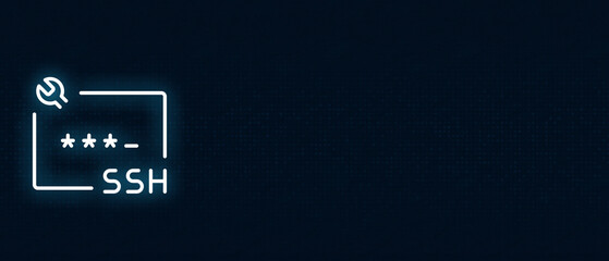 Naklejka premium Strengthen Server Protection with SSH Password Authorization Tweaks