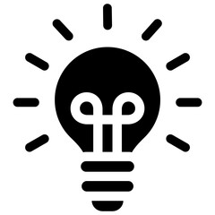 Obraz premium Bright Idea Icon