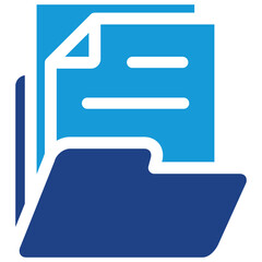 Obraz premium File Folder Icon