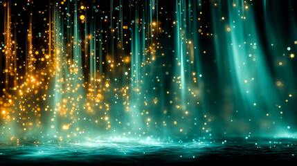 abstract background with lights