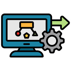Data Process Icon