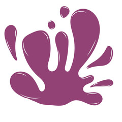 Abstract Fluid Splash