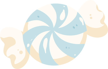 Pastel Candy Sweet Illustration