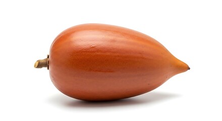 Pouteria sapota fruit isolated on white background