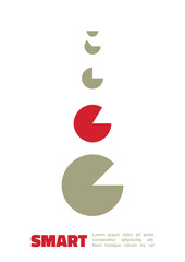 Modern abstract cover templates with inspired by data visualization. Dots and line design. Perfect for scientific reports, business analysis, infographics, and tech backgrounds. Vector format.