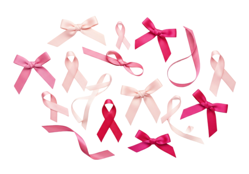 Show your support with these pink ribbons, perfect for raising awareness and honoring survivors during Breast Cancer Awareness Month and other important charitable causes