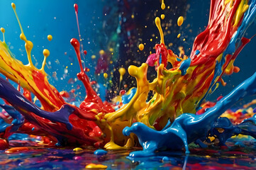 Color in water