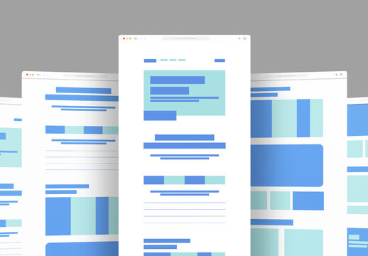 Landing Wireframe Design