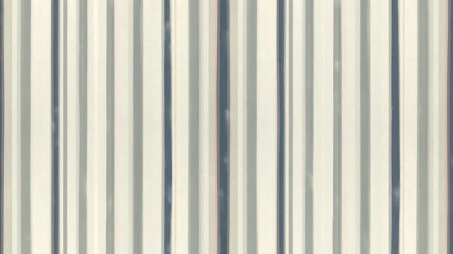 Vertical striped abstract with varying shades of gray, white, and a single blue stripe