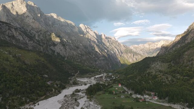 Fly with me along the Albanian mountain scene during Summer and early Autumn season and develop the new Balkan hike trails