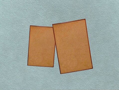 The green background in the image is a brown sticky whiteboard with sturdy edges, used for hanging or placing pins to show work on the board from soft brown wood, soft wood texture Beautiful.