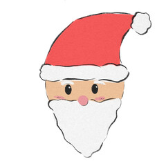 Cute Cartoon Santa Claus Illustration – Christmas Holiday Design