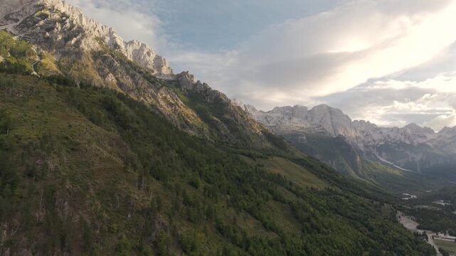 Fly with me along the Albanian mountain scene during Summer and early Autumn season and develop the new Balkan hike trails