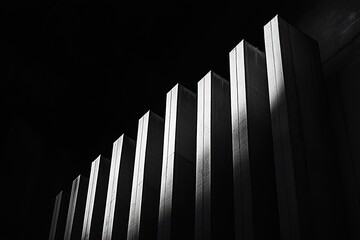 A minimalist bar chart trending upwards, signaling financial prosperity.