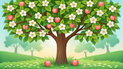 An apple tree