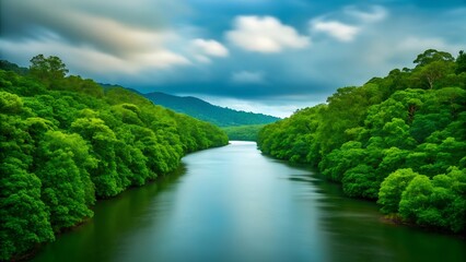 Daintree River Bends, The Daintree Rainforest, Australia