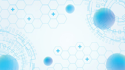 Obraz premium medical technology background 79