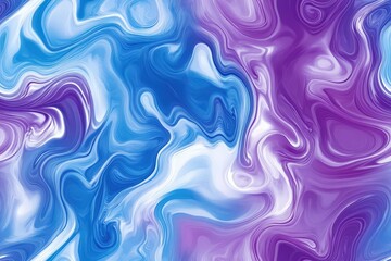 Abstract design of swirling colors in a vibrant pattern. Seamless pattern.