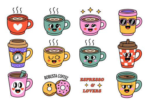 Coffee Cup Sticker